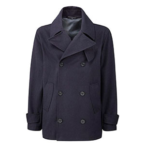 Мужской бушлат Original Montgomery Pea Coat Navy