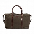 Loake Balmoral Weekend Bag Olive Waxy