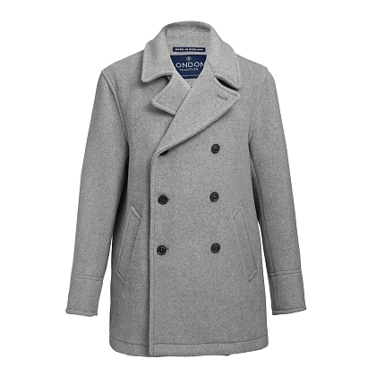 1Картинка Пальто-бушлат London Tradition Pearl Grey