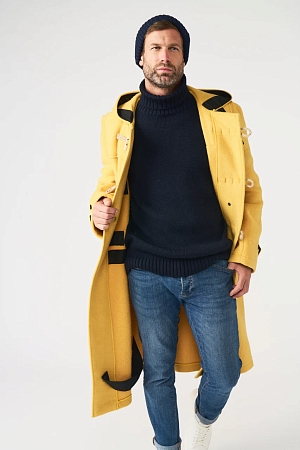 Пальто-дафлкот Original Montgomery Teddy Extra Long Yellow
