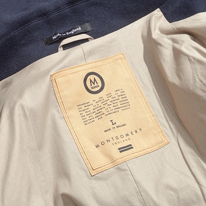 5Картинка Пальто-бушлат Original Montgomery Teddy Pea Coat Navy