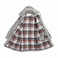 Женское пальто-дафлкот Original Montgomery London Duffle Coat Pearl Gray