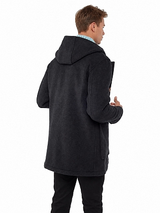 4Картинка Пальто-дафлкот Original Montgomery Abberley Mid Length Wooden Toggles Charcoal