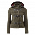 Женское пальто дафлкот Womens Mayfair Knitted Duffle Olive