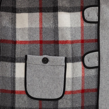 Original Montgomery Classic Duffle Coat Pearl Gray