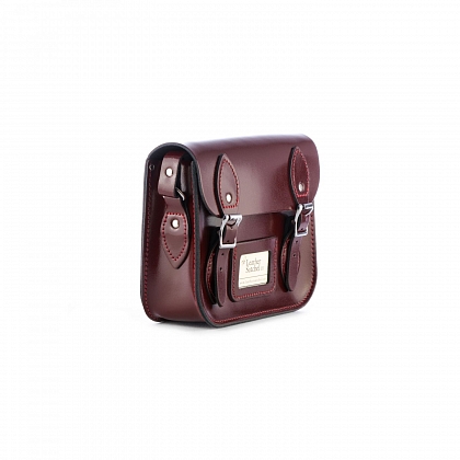 2Картинка Mini Satchel Patent Oxblood Red