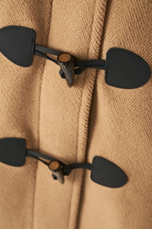 Пальто-дафлкот Original Montgomery Womens Long Elysian Classic Luxury Herringbone Camel