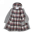 Original Montgomery Classic Duffle Coat Pearl Gray