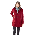 Пальто-дафлкот Womens Abberley Mid Length Horn Toggles Burgundy