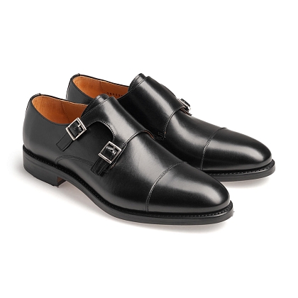 2Картинка Berwick 3637 Box Calf Negro Rubber