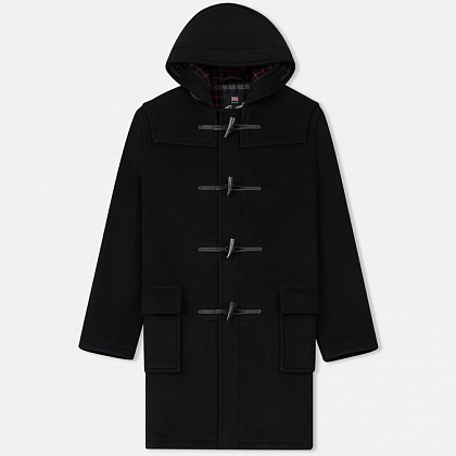 1Картинка Пальто-дафлкот Gloverall Classic Duffle Coat 5120 Black