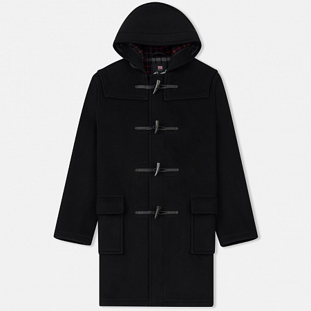 Пальто-дафлкот Gloverall Classic Duffle Coat 5120 Black