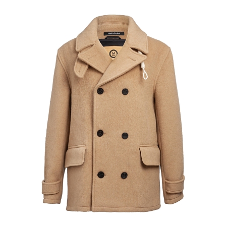 Пальто-бушлат Original Montgomery Teddy Pea Coat Camel/Tan