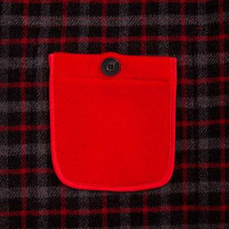 Женское пальто-дафлкот Original Montgomery Wooden Toggles Red