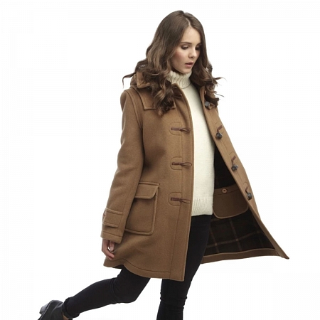 Женское пальто-дафлкот Original Montgomery London Camel