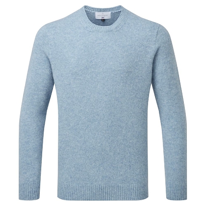 2Картинка Свитер Original Montgomery Shetland Brushed Sweater Sky Blue