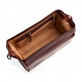 Loake Thames Wash Bag Burgundy