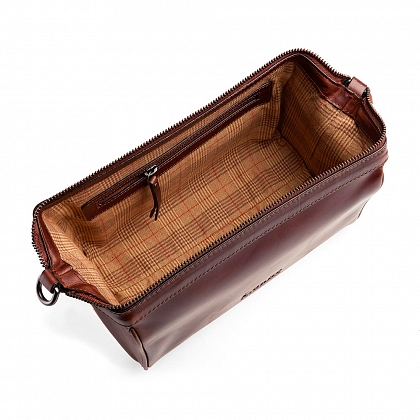 5Картинка Loake Thames Wash Bag Burgundy