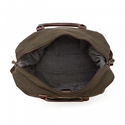 4Картинка  Loake Balmoral Weekend Bag Olive Waxy