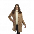 Original Montgomery Womens Soho Elegance Wooden Toggles CAMEL
