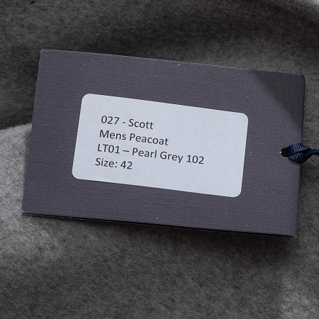 Пальто-бушлат London Tradition Pearl Grey