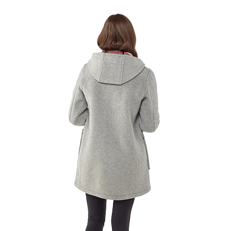 Пальто-дафлкот Womens Abberley Mid Length Horn Toggles Pearl Grey
