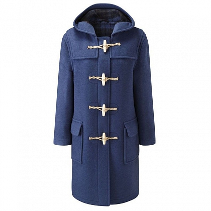 1Картинка Original Montgomery Womens Wooden Toggle Duffle Coat ROYAL BLUE