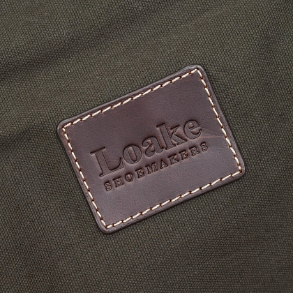 5Картинка  Loake Balmoral Weekend Bag Olive Waxy