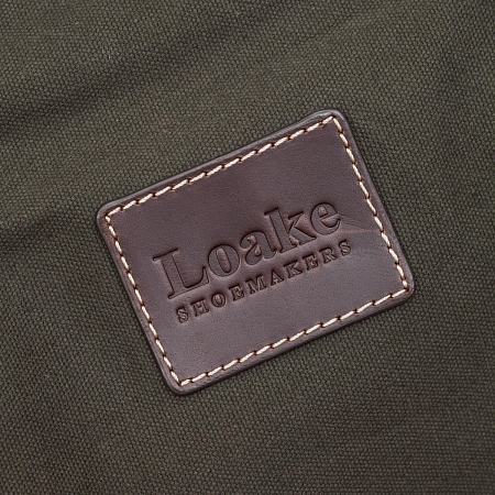 Loake Balmoral Weekend Bag Olive Waxy