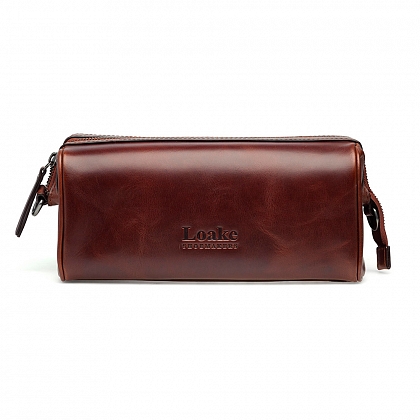 1Картинка Loake Thames Wash Bag Burgundy