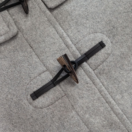 Женское пальто-дафлкот Original Montgomery London Duffle Coat Pearl Gray