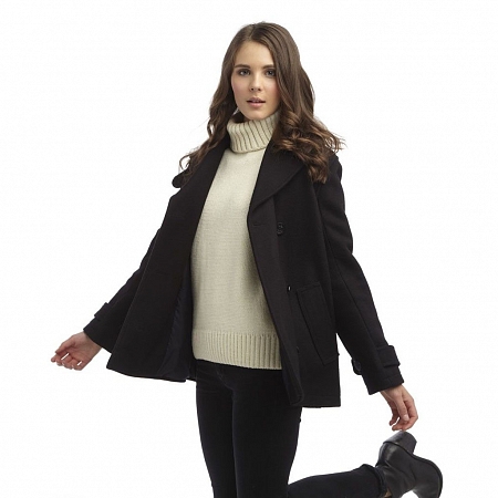 Женское пальто-бушлат Original Montgomery Pea Coat Navy