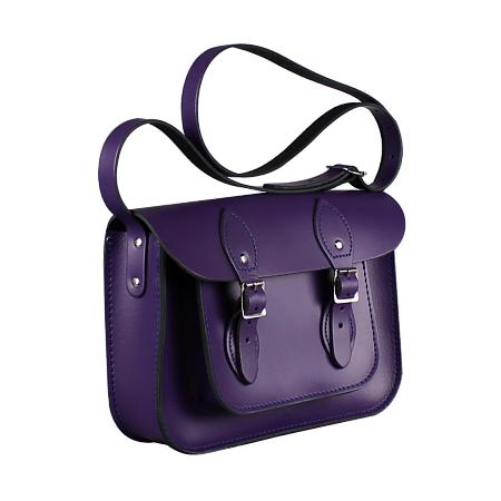 11-inch Classic Satchel Deep Purple
