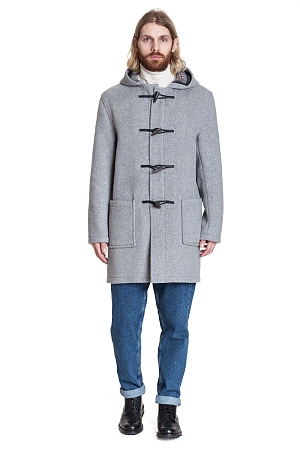 Пальто-дафлкот London Tradition Joseph Pearl Grey