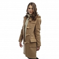 Original Montgomery Womens Soho Elegance Wooden Toggles CAMEL