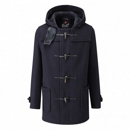 1Картинка Пальто-дафлкот Gloverall Mid C Check 3251 Navy