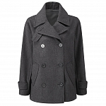 Картинка Женское пальто-бушлат Original Montgomery Pea Coat Charcoal