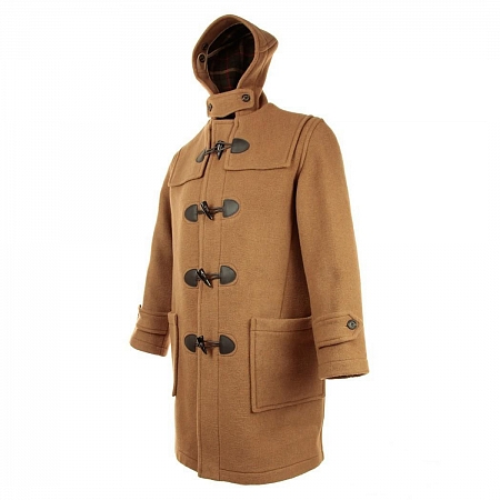 Пальто-дафлкот British Duffle Long Duffle Coat Camel