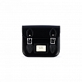 Mini Satchel Patent Pitch Black