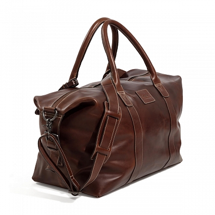 3Картинка Сумка  Loake Balmoral Weekend Bag Brown