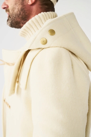 Пальто-дафлкот Original Montgomery Teddy Extra Long White