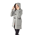 Пальто-дафлкот Womens Abberley Mid Length Horn Toggles Pearl Grey