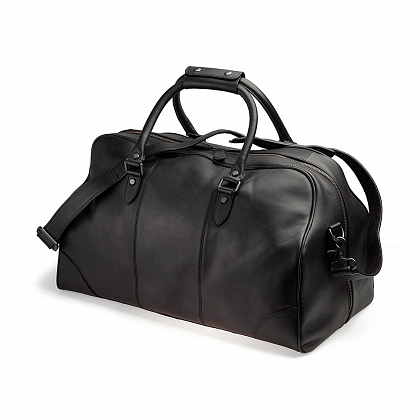 4Картинка Loake Burghley Overnight Bag Black