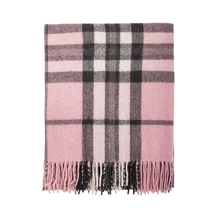 1Картинка Плед Wool Blend Tartan Knee Blanket Thomson Pink