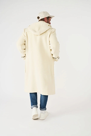 Пальто-дафлкот Original Montgomery Teddy Extra Long White