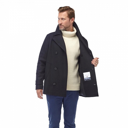 Пальто-бушлат Original Montgomery Lined Pea Coat Navy