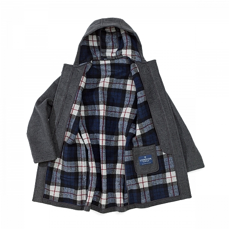 Пальто-дафлкот London Tradition Joseph Mid Grey