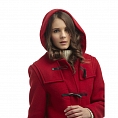 Женское пальто-дафлкот Original Montgomery Classic Red