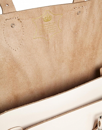 11-inch Classic Satchel Cloud Cream