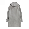 Женское пальто-дафлкот Original Montgomery London Duffle Coat Pearl Gray
